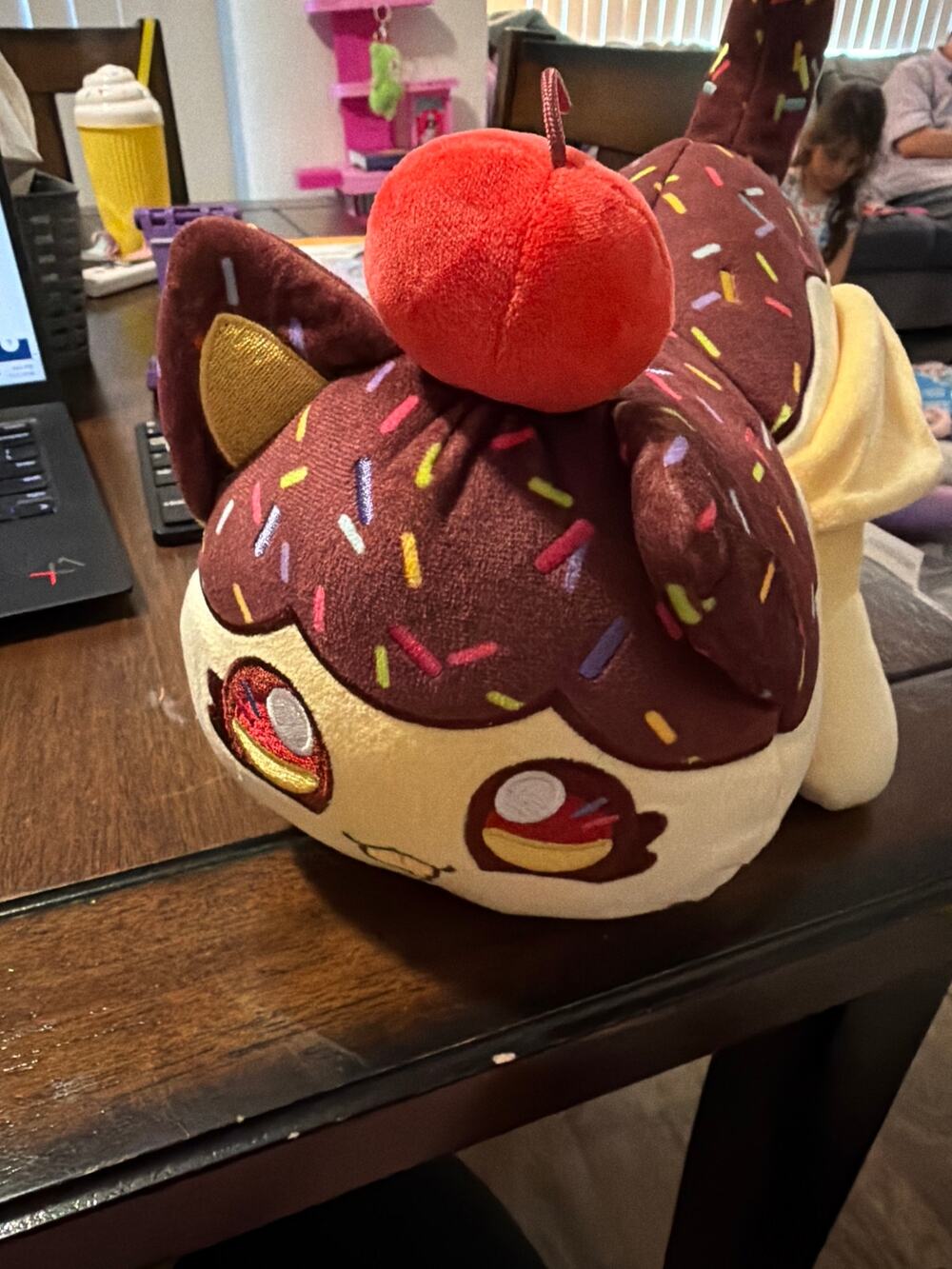 Aphmau Meemeows Carnival Treats 11 in Plush Cat - BANANA SPLIT